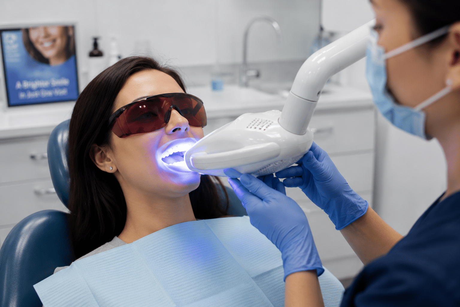 5 Teeth whitening treatment in clinic
