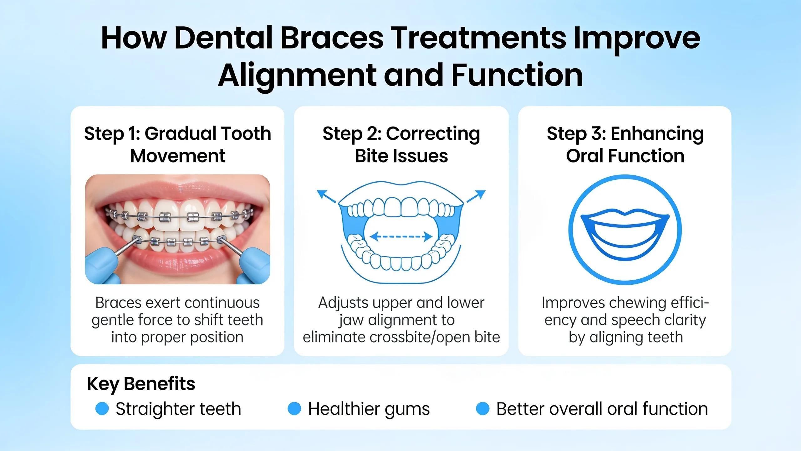 How Do Dental Braces Treatments Improve Alignment and Function